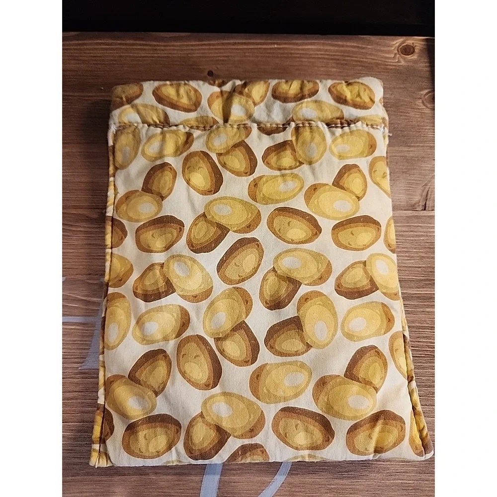 Cute Homemade Potato Print Microwave Potato Baking‎ Bag